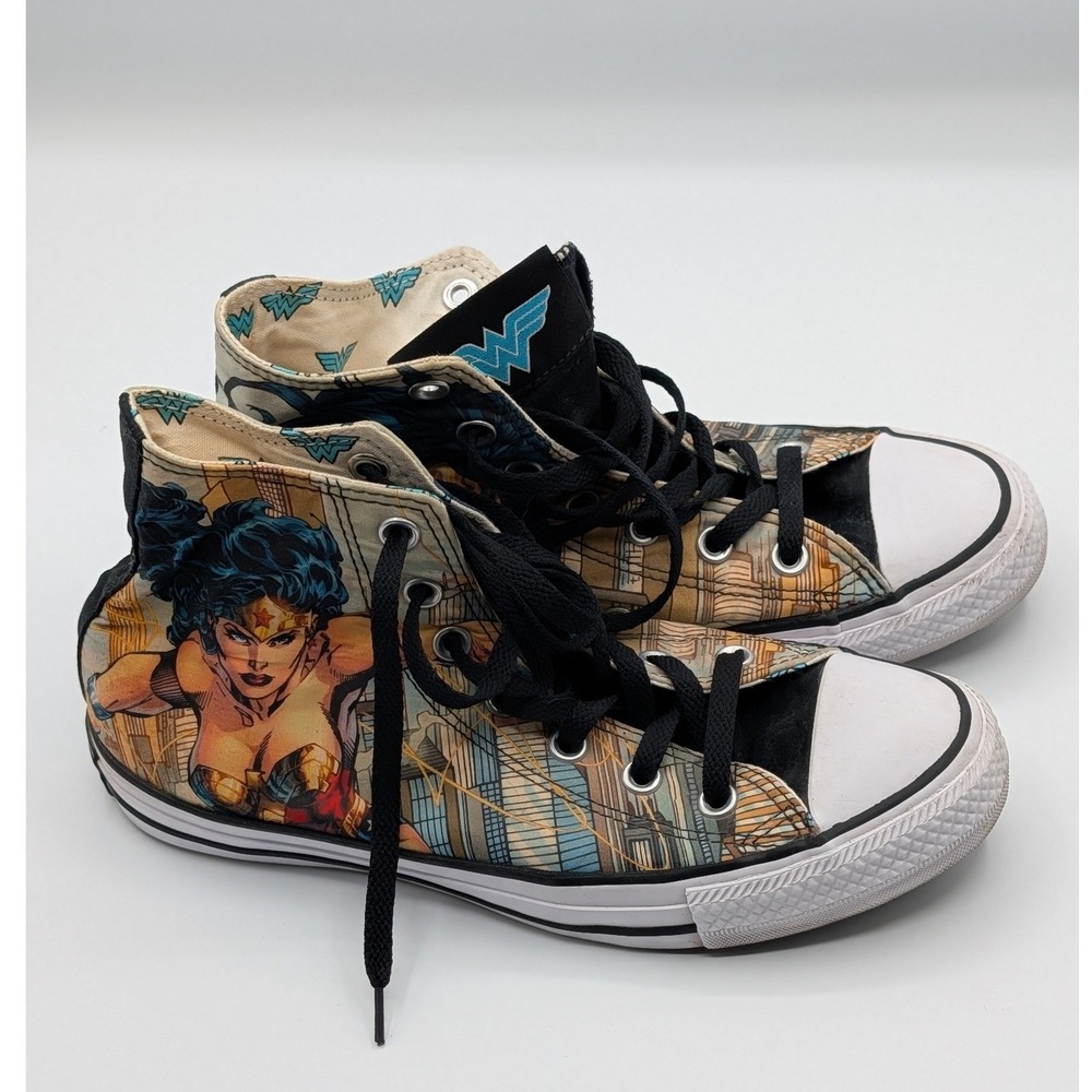 Converse Chuck Taylor All Star Wonder Woman High Top Sneakers 154900C Mens 6 W8